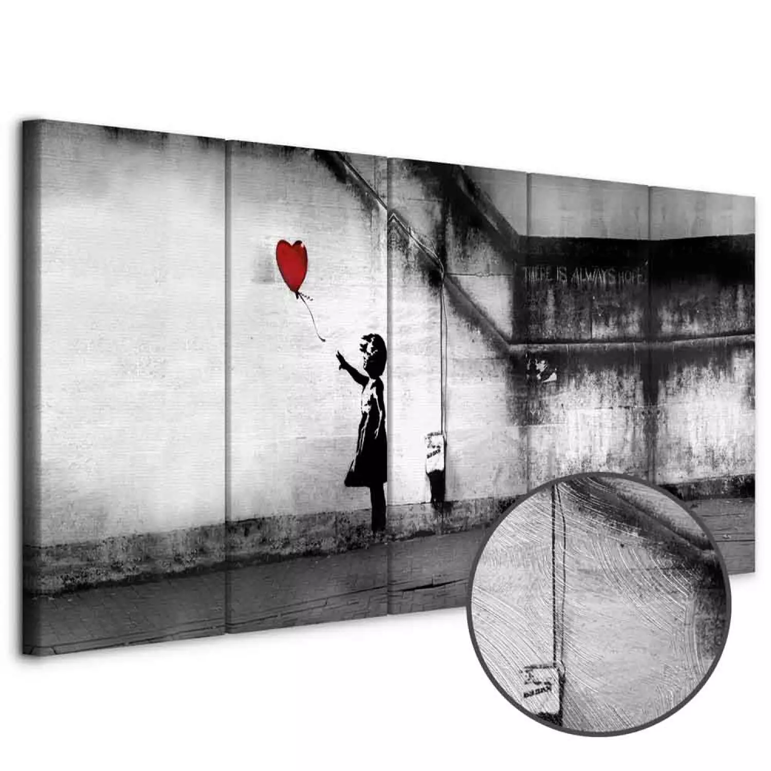 Wall Clock Flying Balloon カリモク BANKSY Wall Clock Flying Balloon カリモク BANKSY banksy-graffiti
