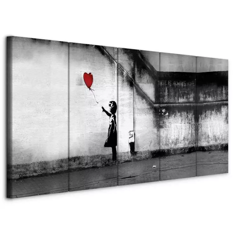 Super Rare] Banksy Balloon Girl Karimoku X Sync X Medicom