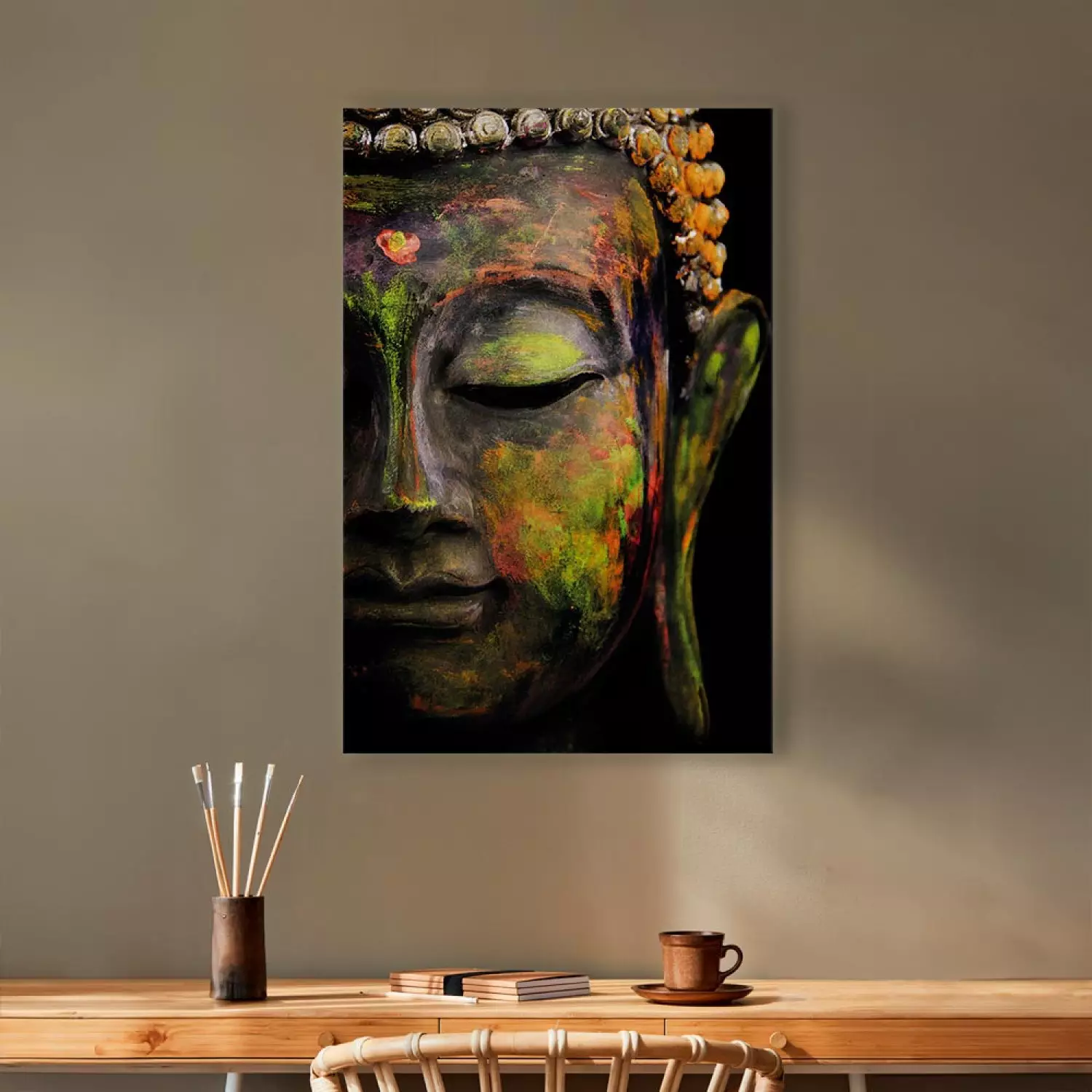 Canvas Art Print Big Buddha
