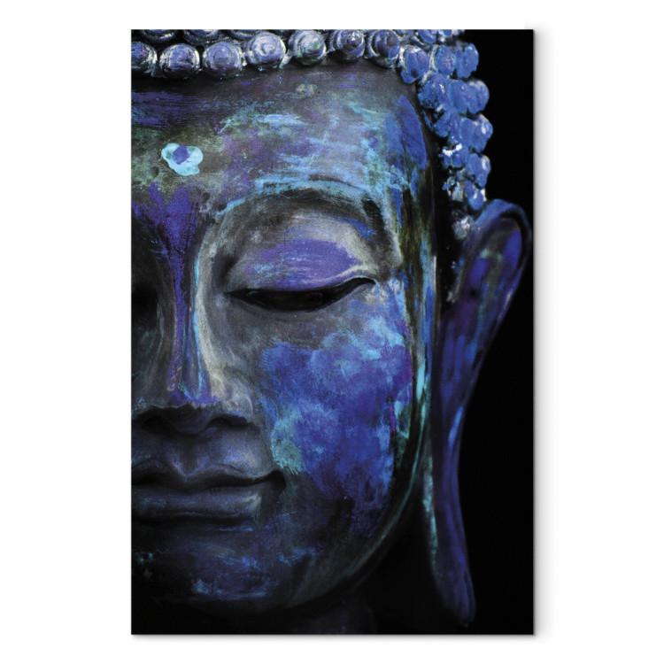 Canvas Blue Buddha