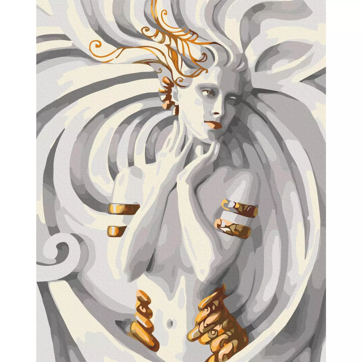Paint by number Medusa 