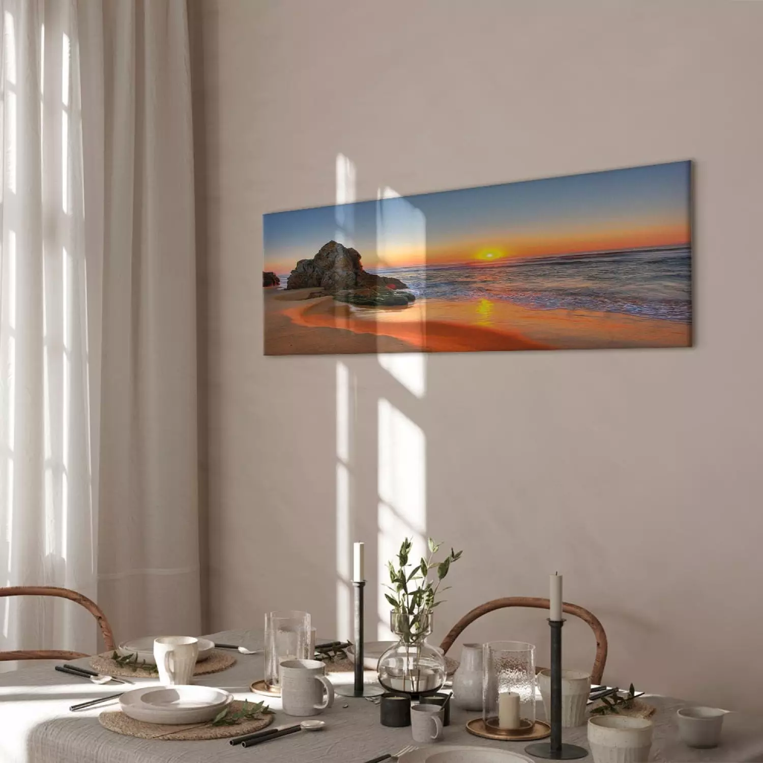 Canvas Art Print New Day Narrow