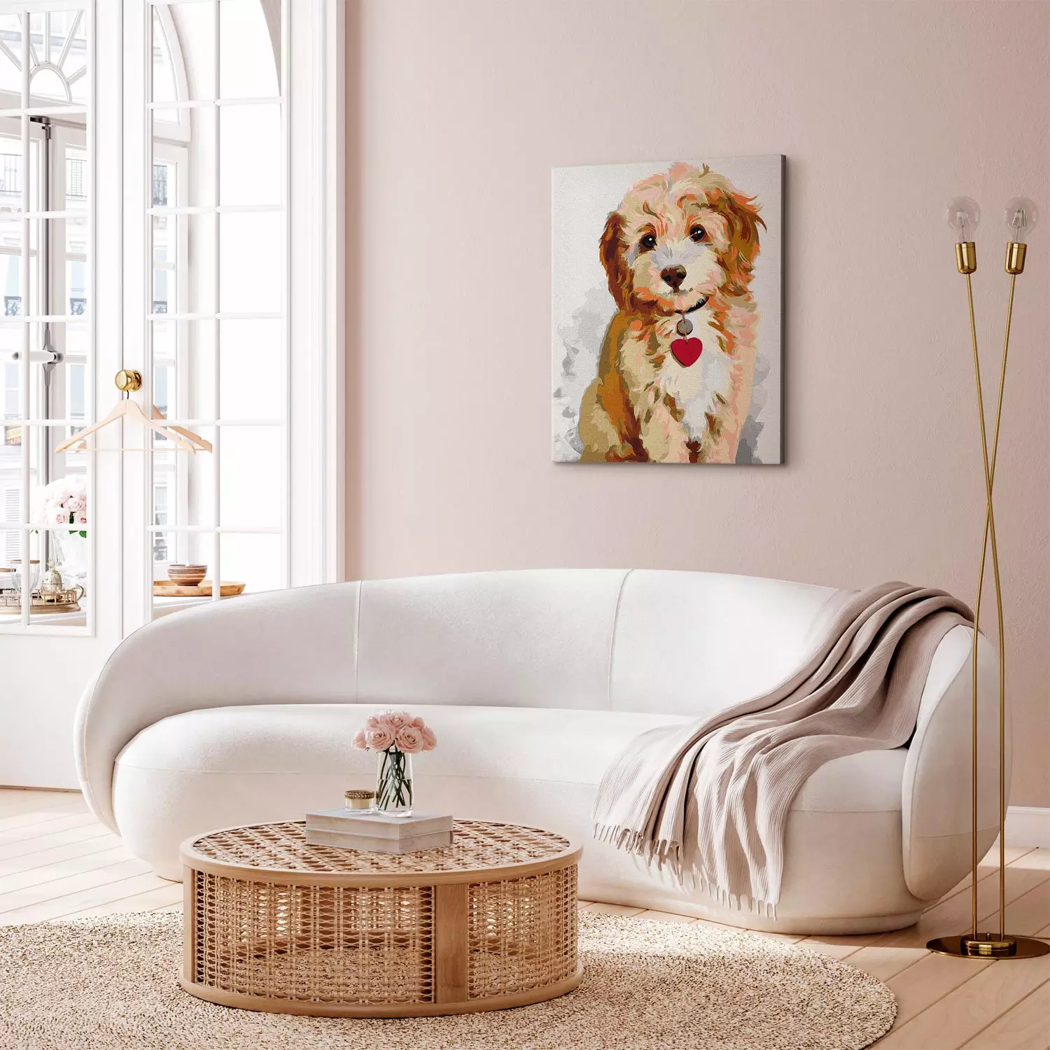 Paint by number Dog (Puppy)