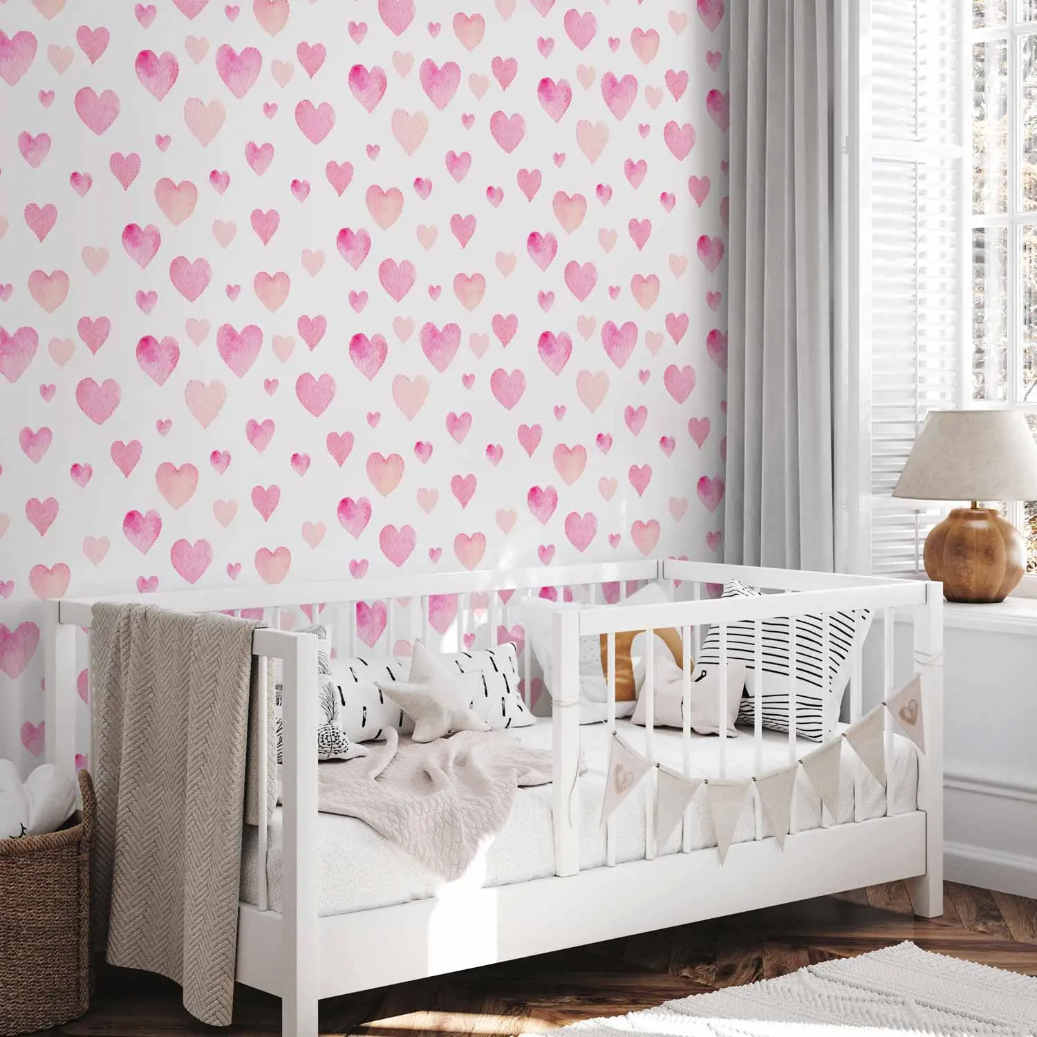 heart wallpaper bedroom