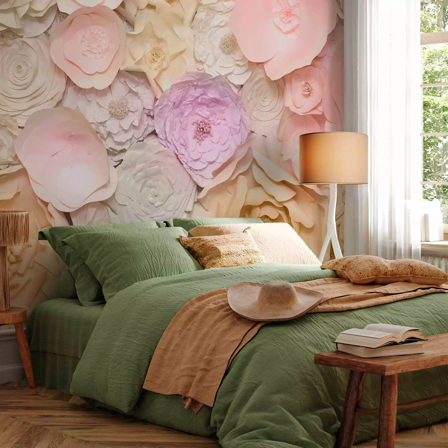Photo Wallpaper Flower Bouquet
