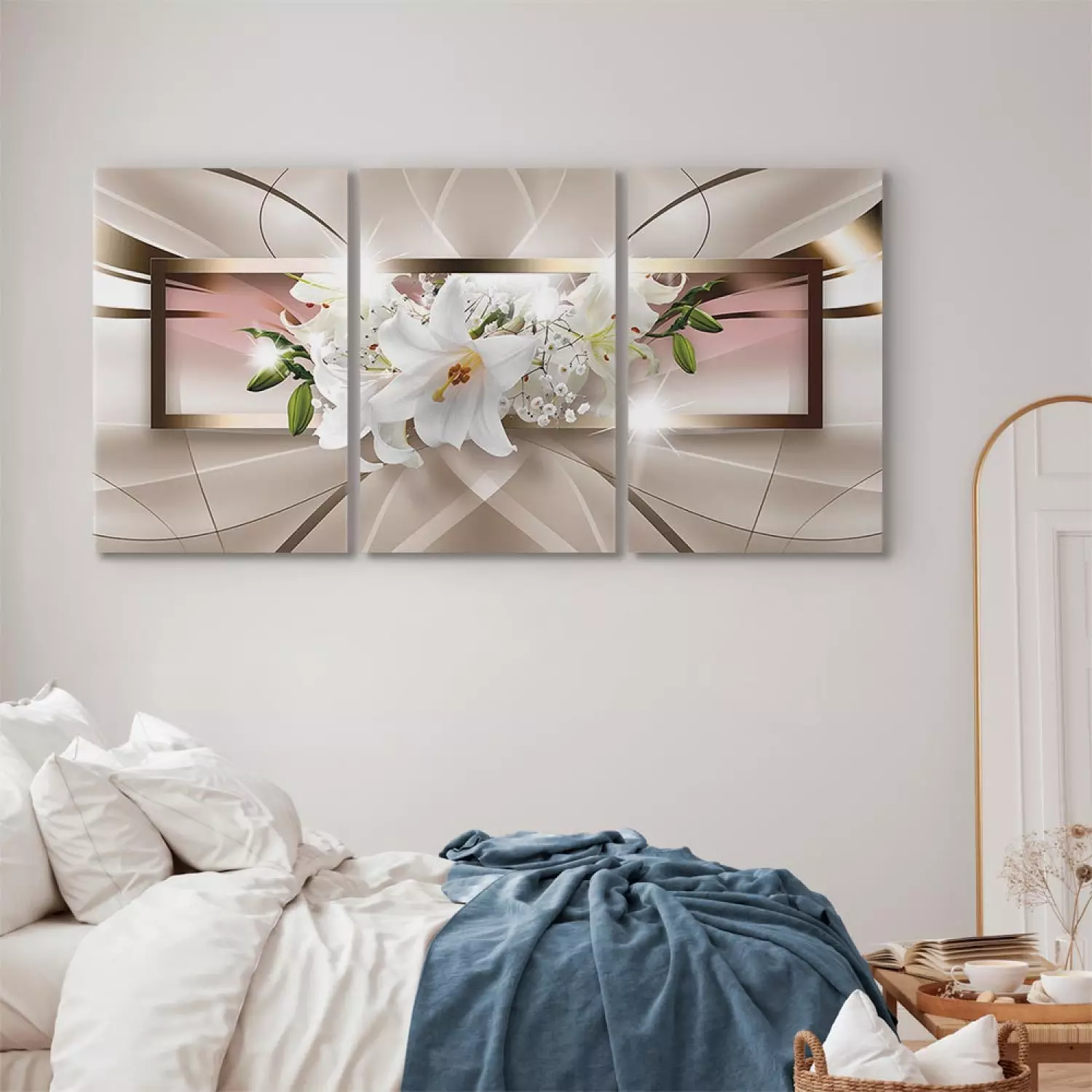 Canvas Emerging from the Underworld (3-piece)
