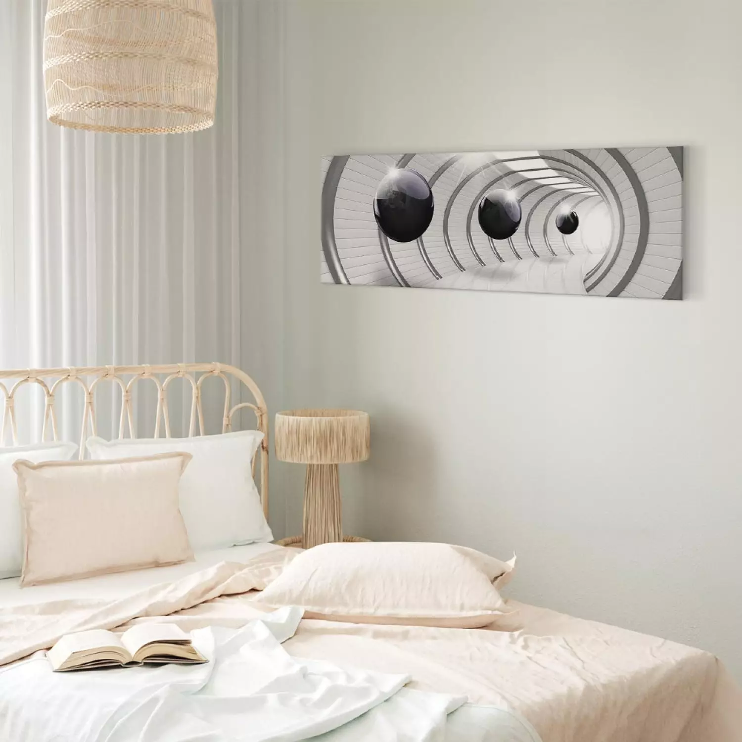 Canvas Art Print Space Tunnel Narrow