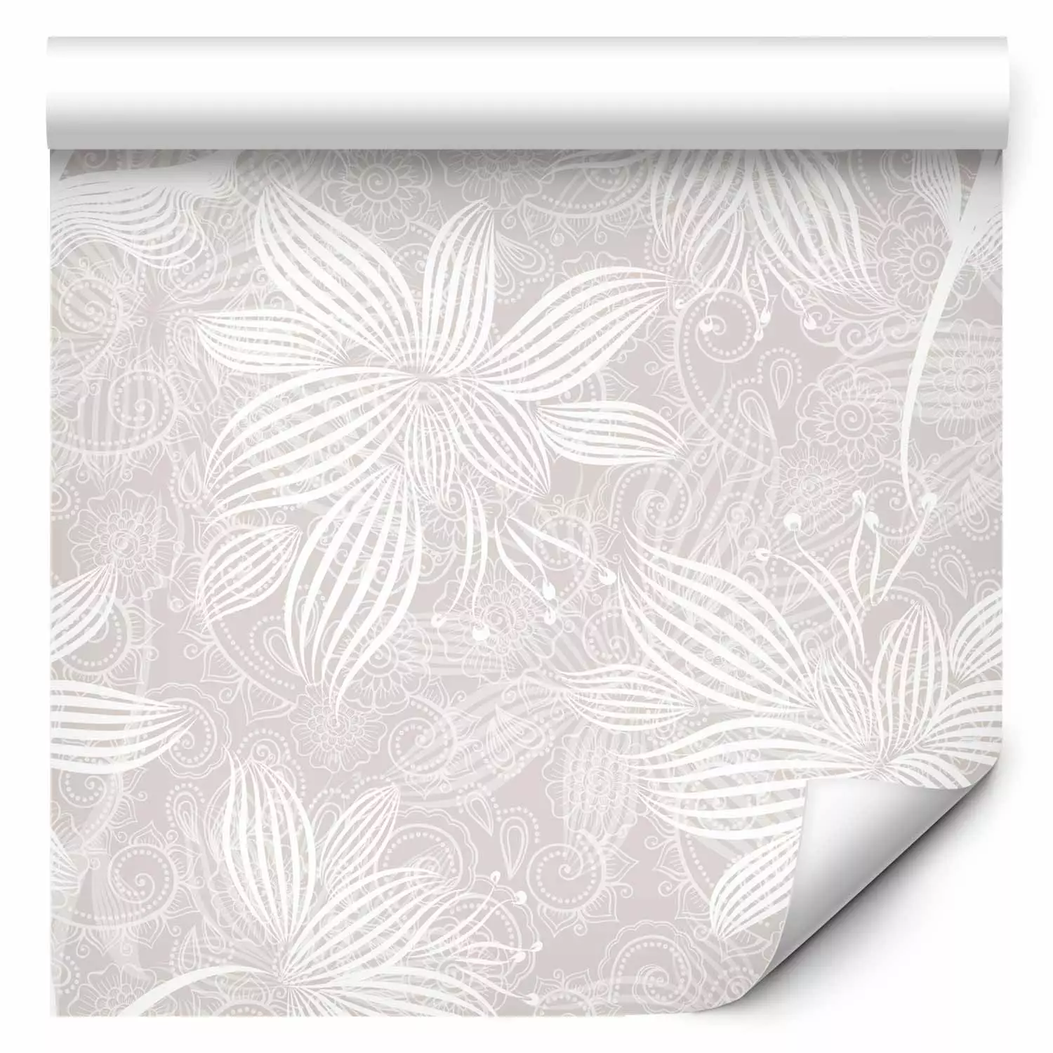 Modern Wallpaper Floral Elements