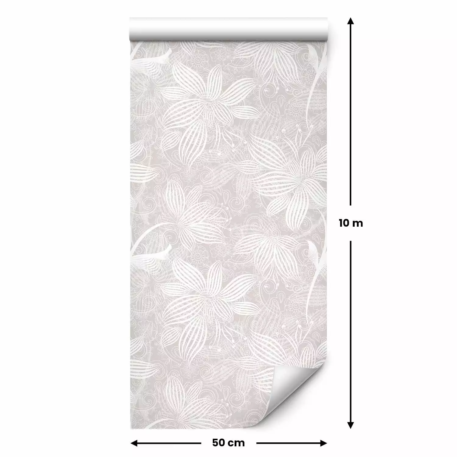 Modern Wallpaper Floral Elements
