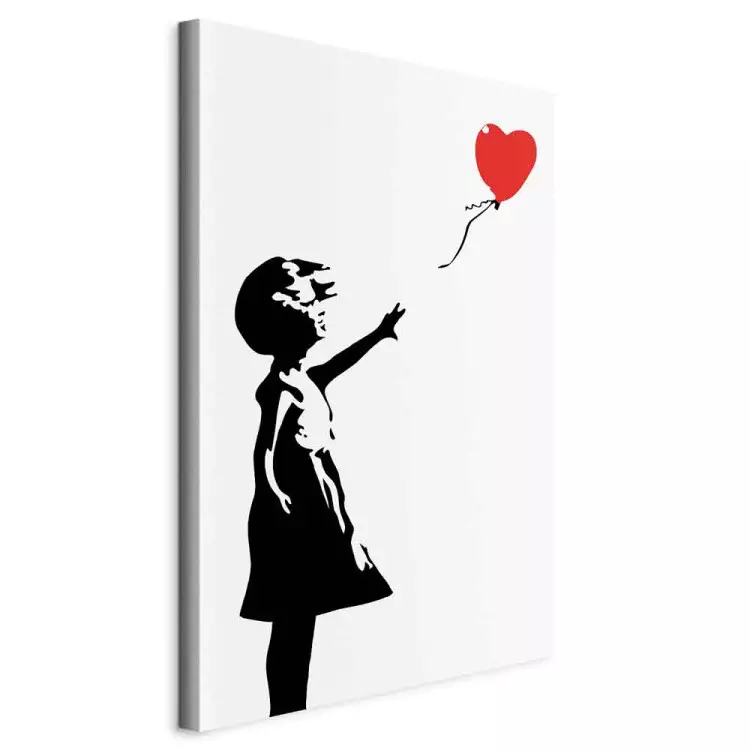 Little Girl with a Balloon (1 Part) Vertical