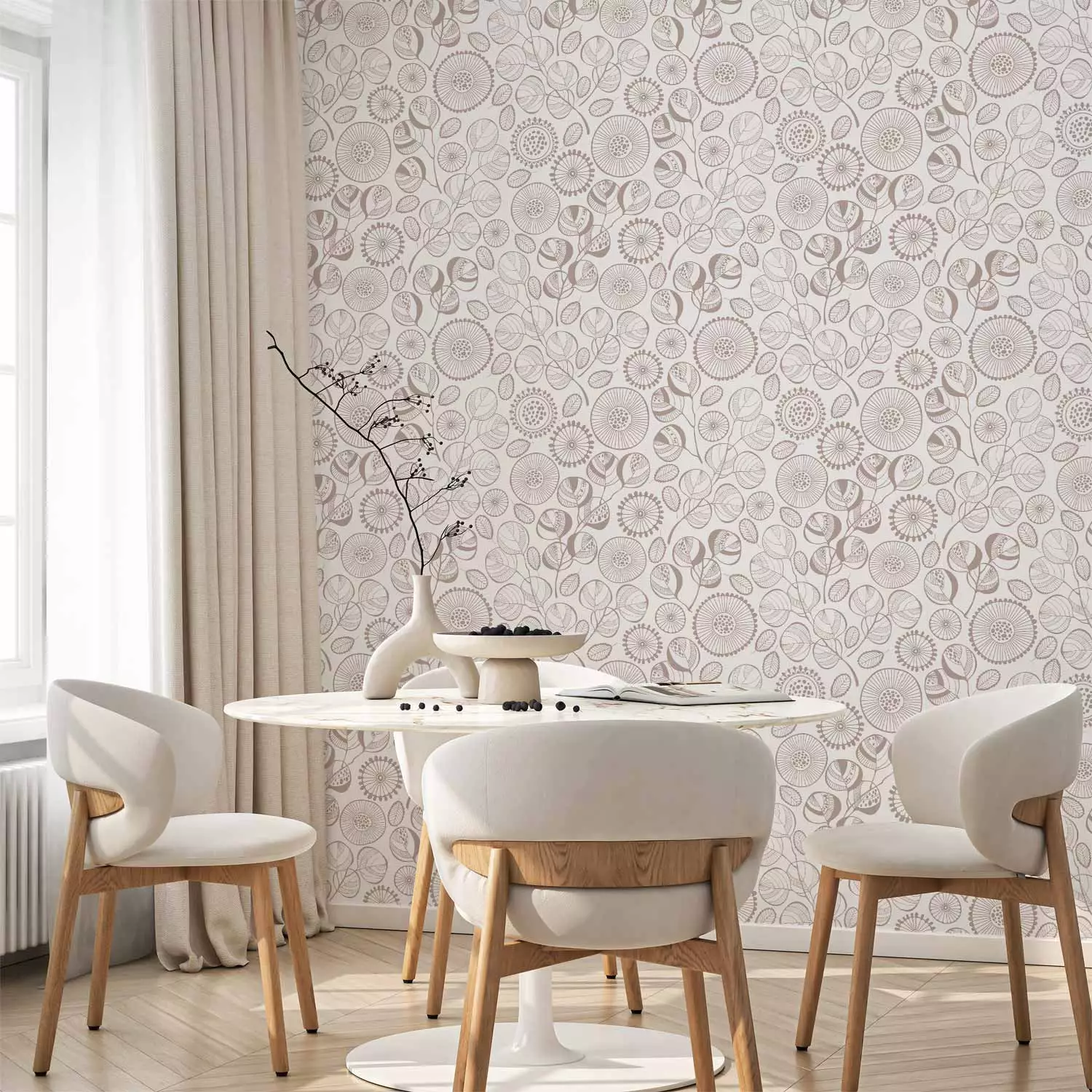 Modern Wallpaper Abstract Branches