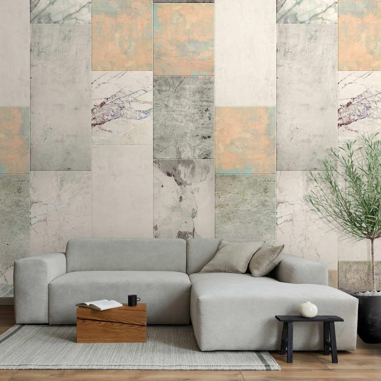 Wallpaper Magma Long Tiles (Beige)