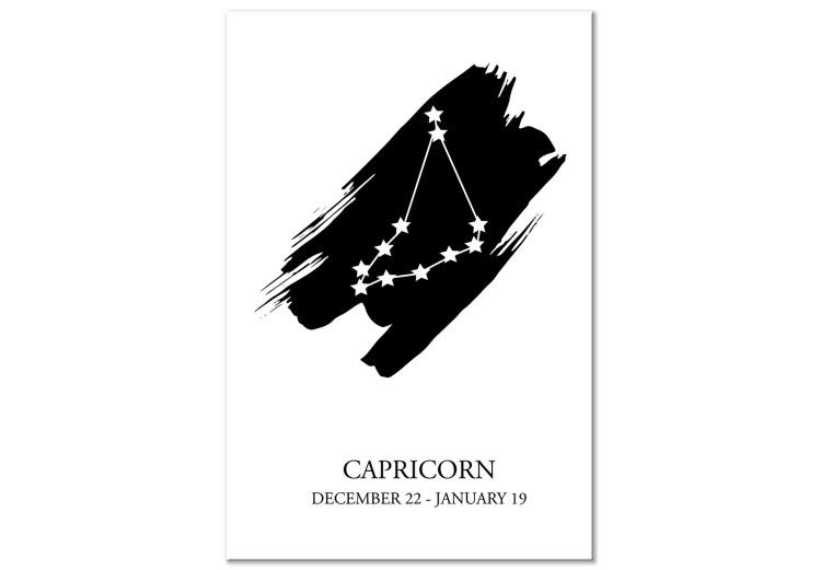 Canvas Zodiac Signs: Capricorn (1 Part) Vertical