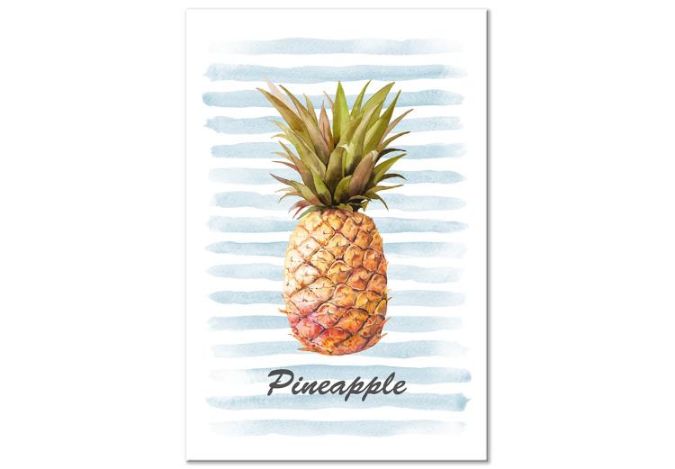 Canvas Pineapple and Stripes (1 Part) Vertical