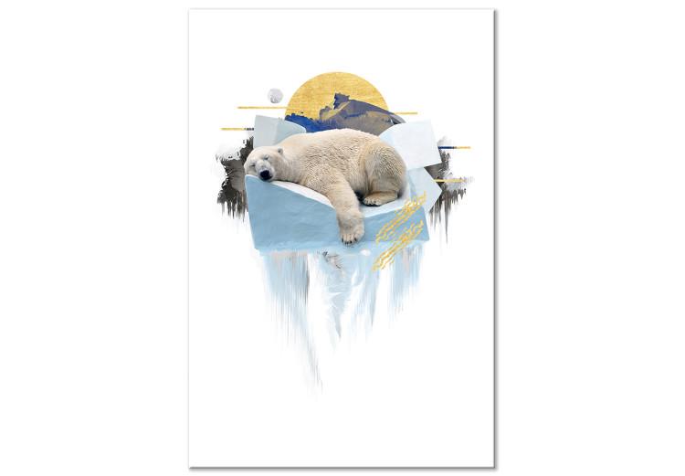 Canvas Polar Bear (1 Part) Vertical