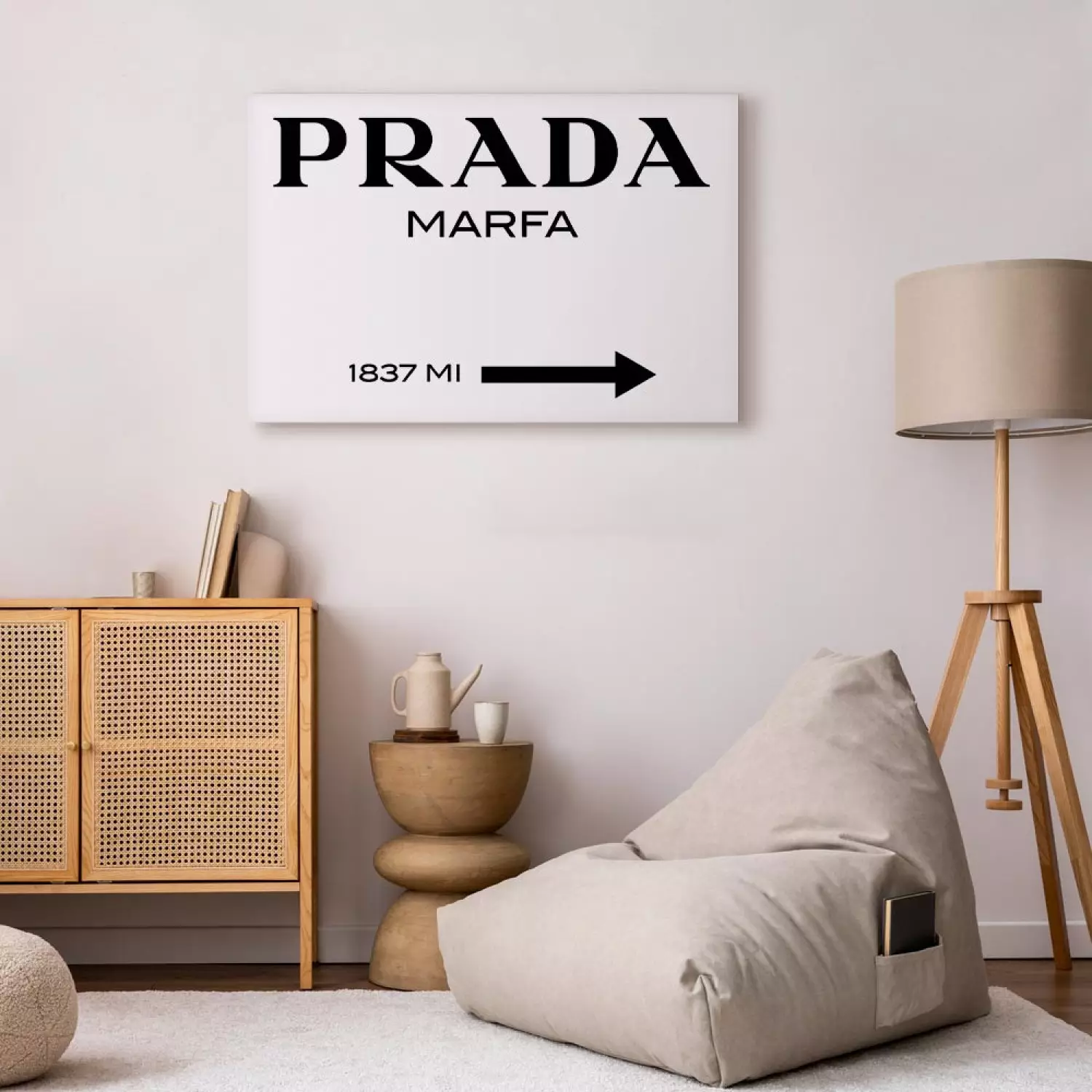 Canvas Prada Marfa Wide