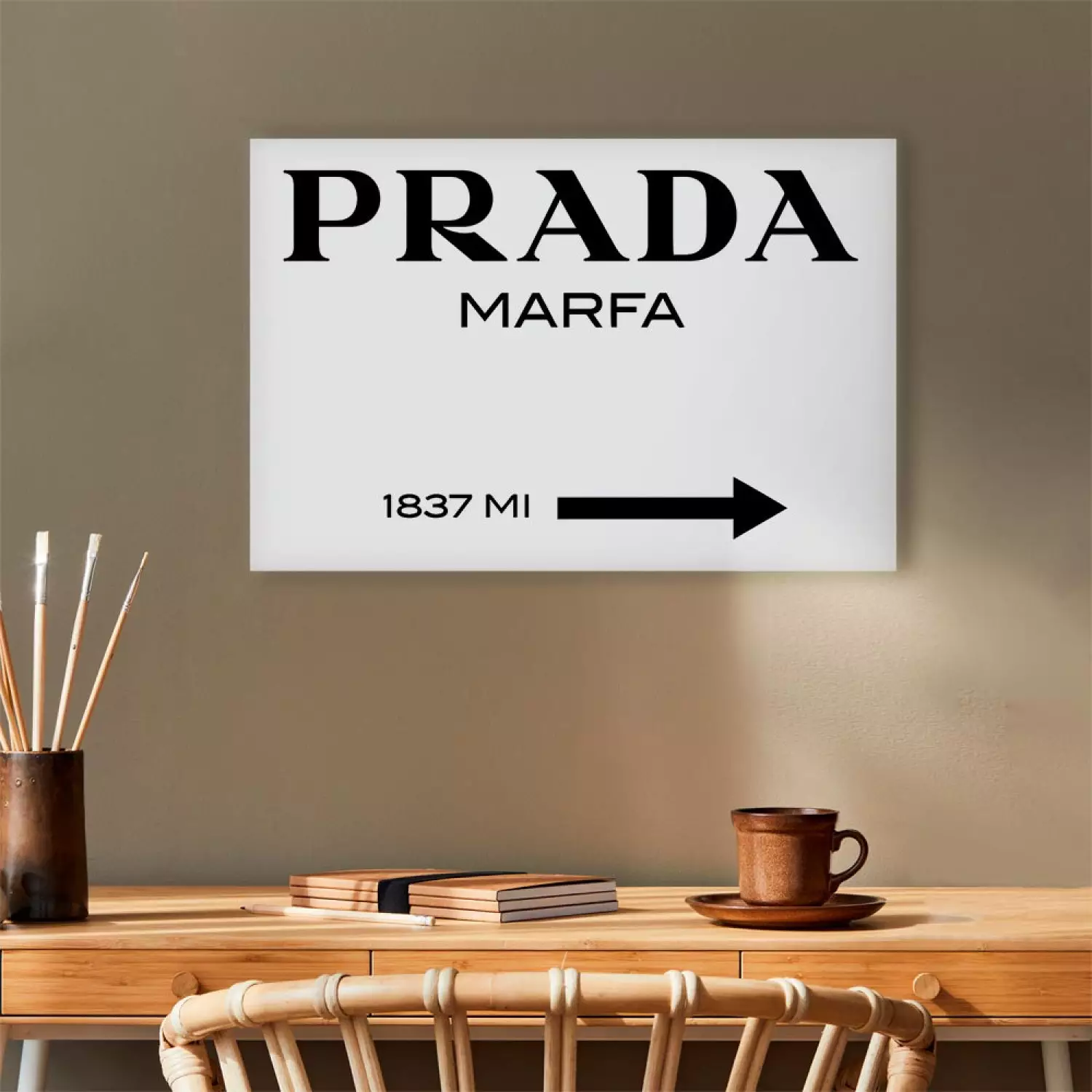 Canvas Prada Marfa Wide