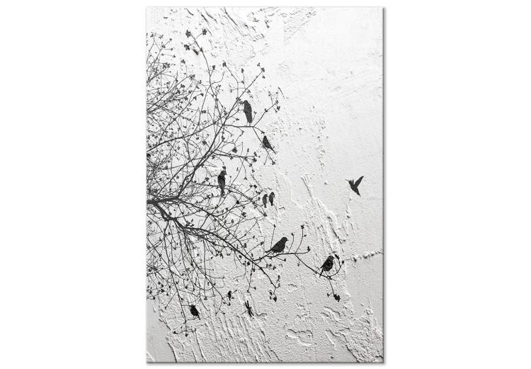 Canvas Birds on Tree (1 Part) Vertical