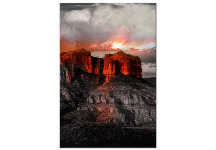 Canvas Clouds over the Grand Canyon (1-part) - Rocky Mountain Landscape