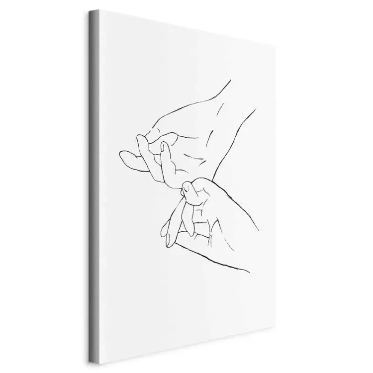 Treasure in Hands (1-part) - Touch in Black and White Tones