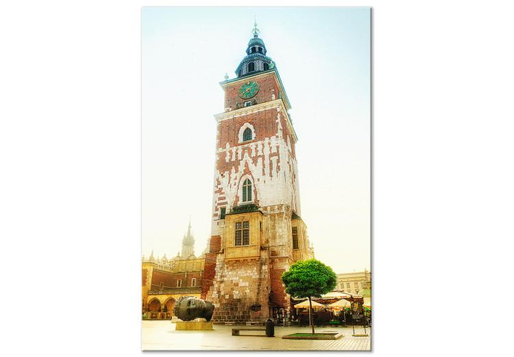 Canvas Town Hall in Krakow - a historic building in the center of the city