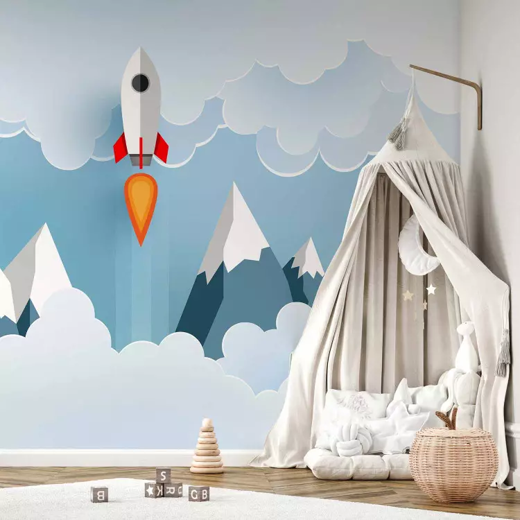 Rocket in the Clouds
