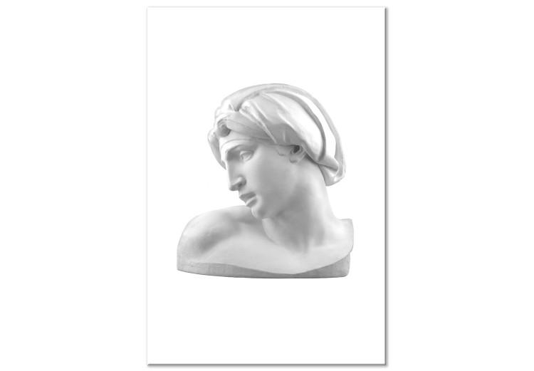 Canvas Stone profile - a Renaissance bust detail on a white background