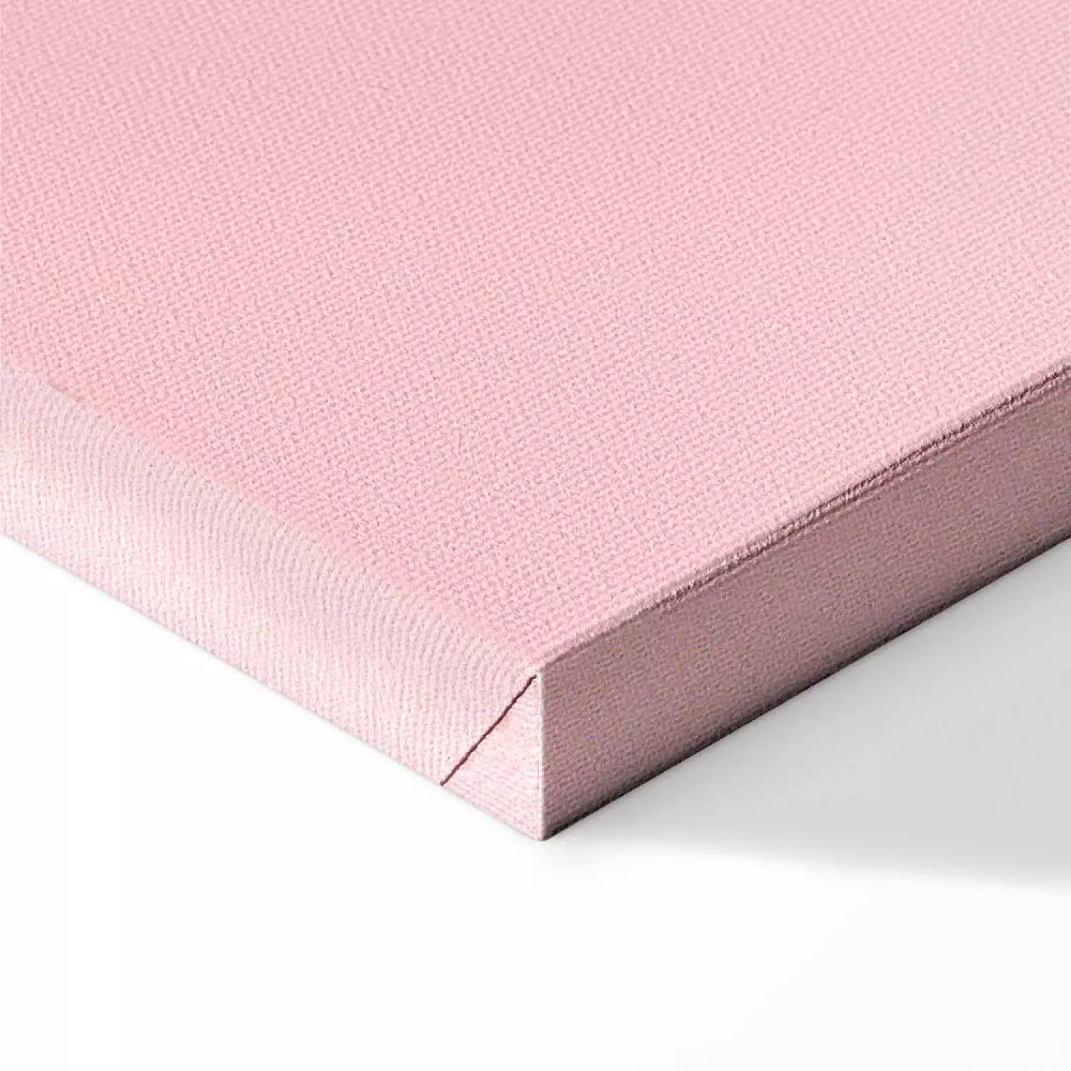 Canvas Print Cotton candy heaven - an abstract composition of two shades of pink