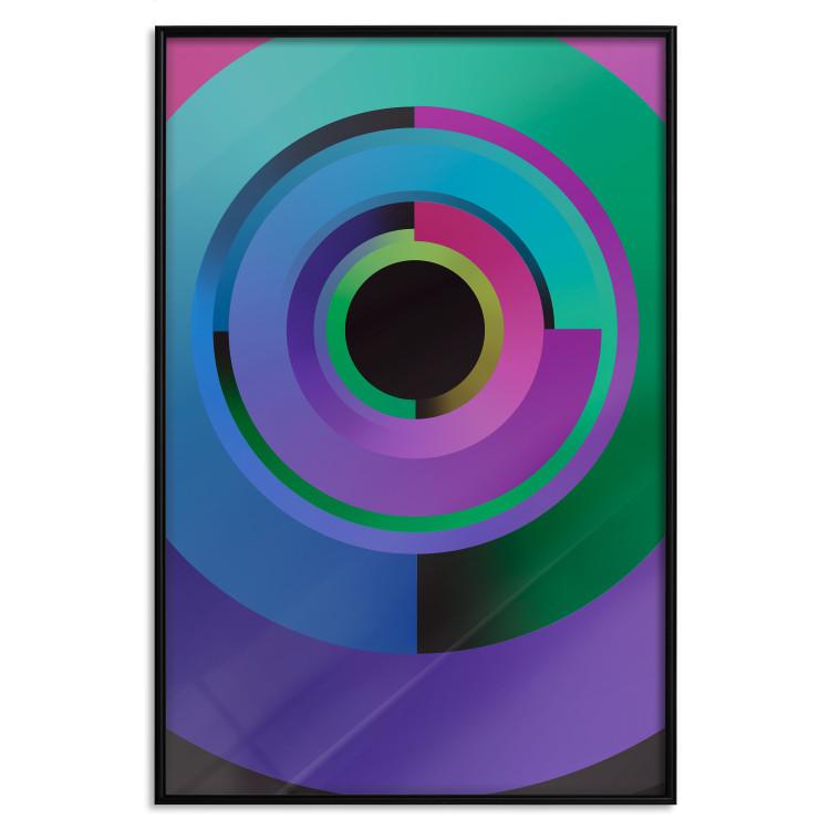 Poster Colorful Modes - multicolored abstraction with geometric figures
