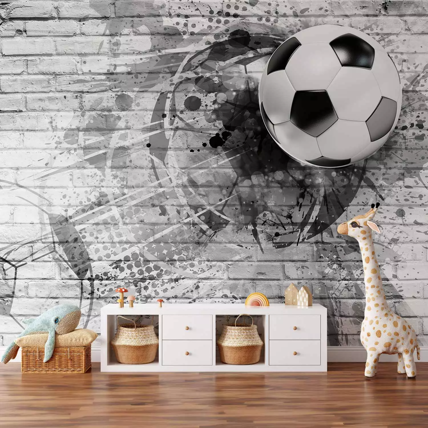 Photo Wallpaper Dynamic Football