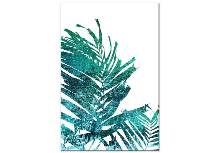 Canvas Emerald Palm (1 Part) Vertical