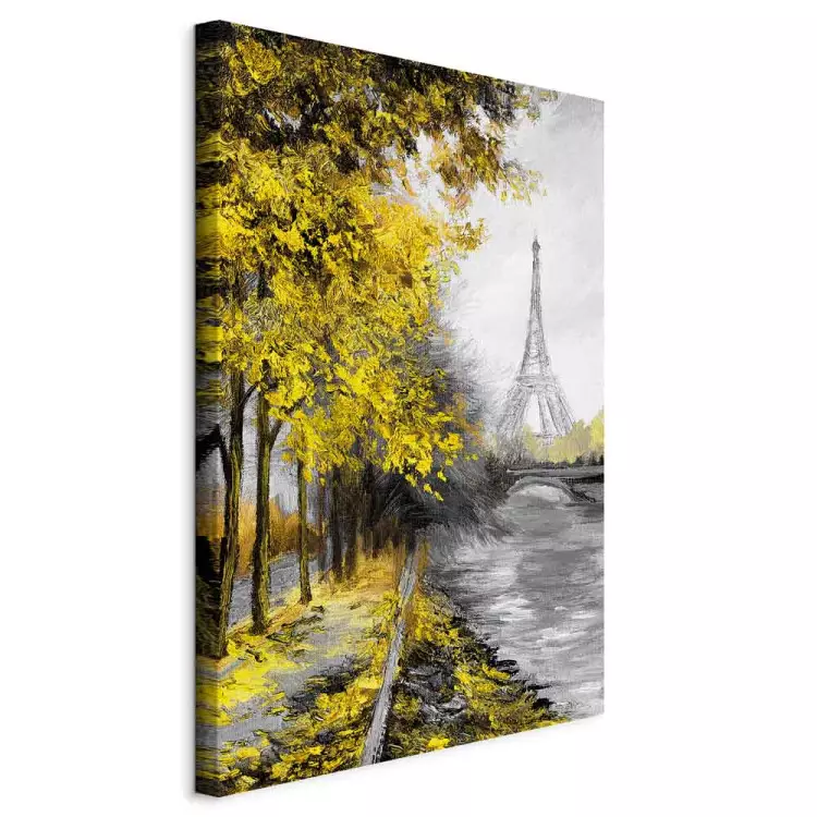 Paris Channel (1 Part) Vertical Yellow