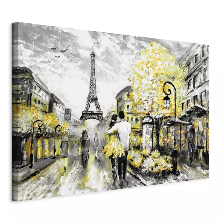 Colourful Rendez-Vous (1 Part) Wide Yellow