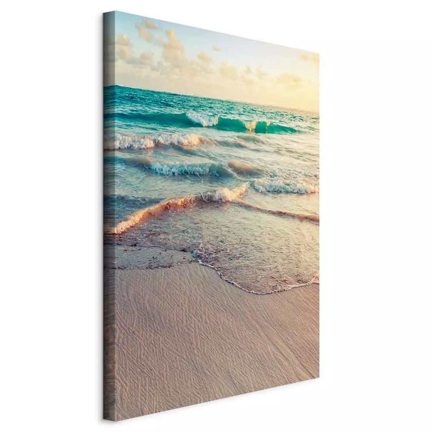 Canvas Art Print Warm Morning Vertical