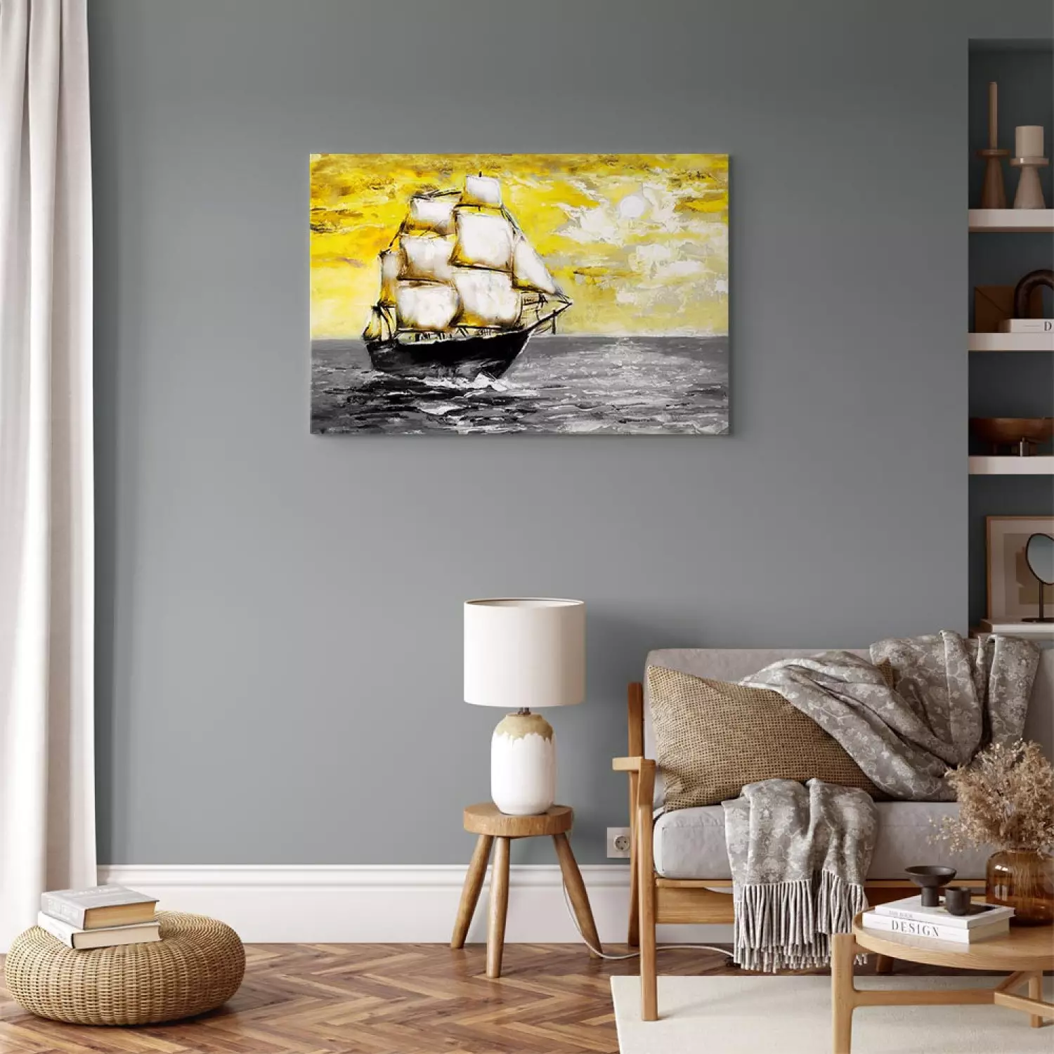 Canvas Spring Cruise Wide Yellow