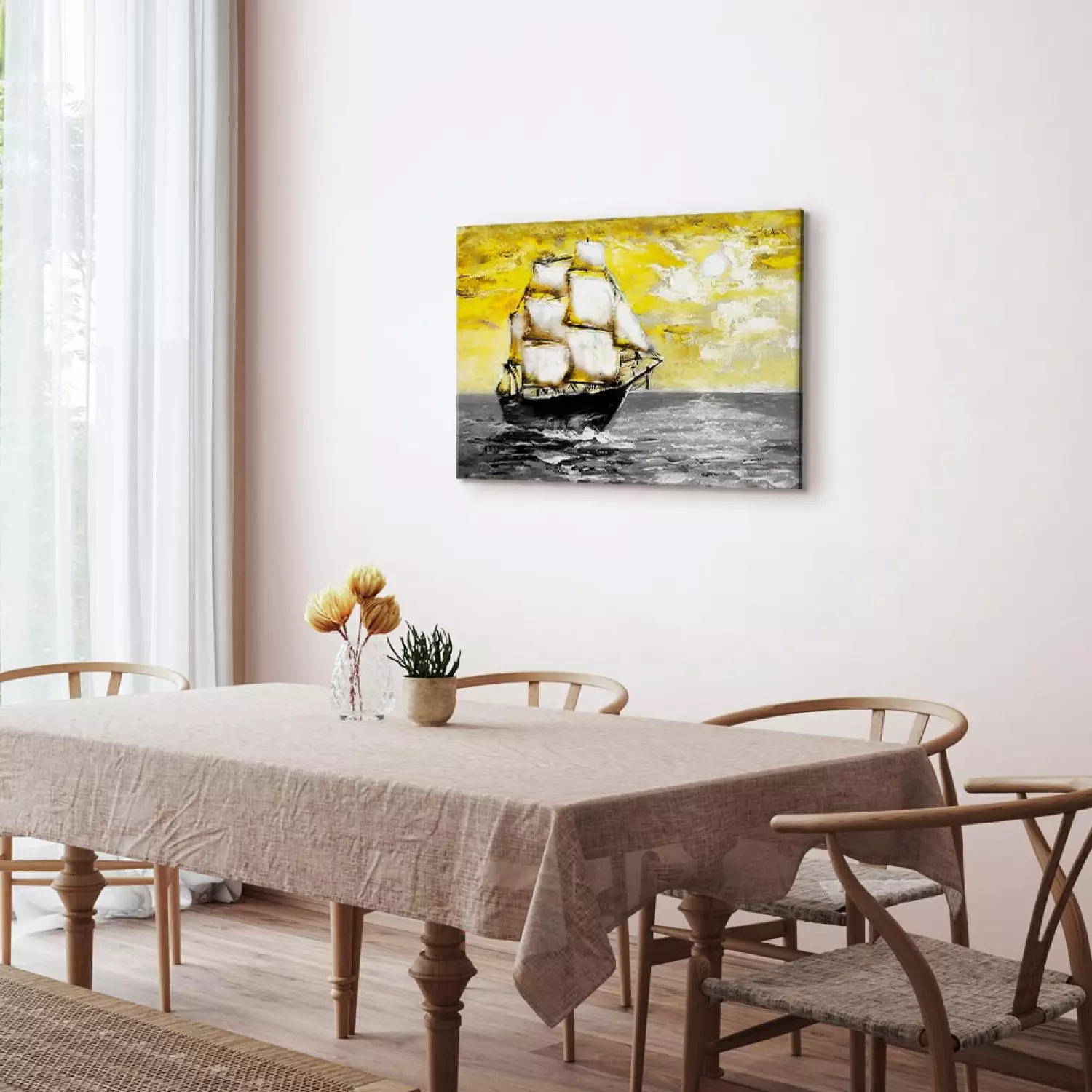 Canvas Spring Cruise Wide Yellow