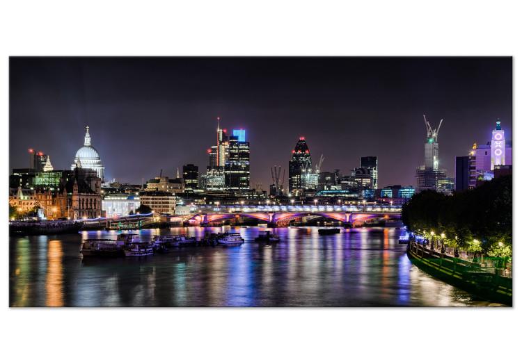 Canvas London Lights (1 Part) Colourful