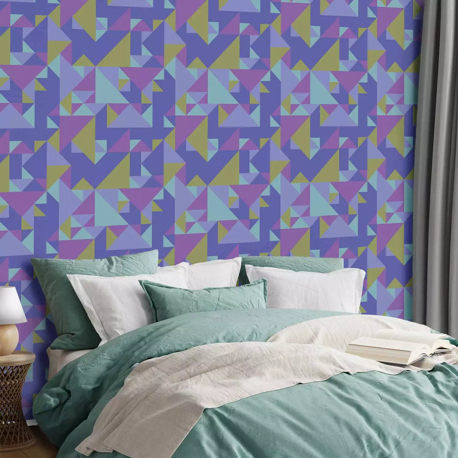 Wallpaper Colourful Tetris