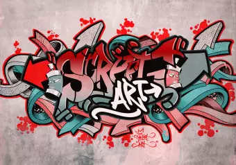 Photo Wallpaper Street Classic (Red) Wallpaper Cropper