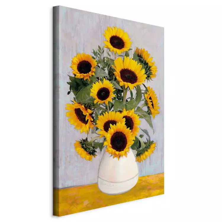 Van Gogh's Sunflowers (1 Part) Vertical