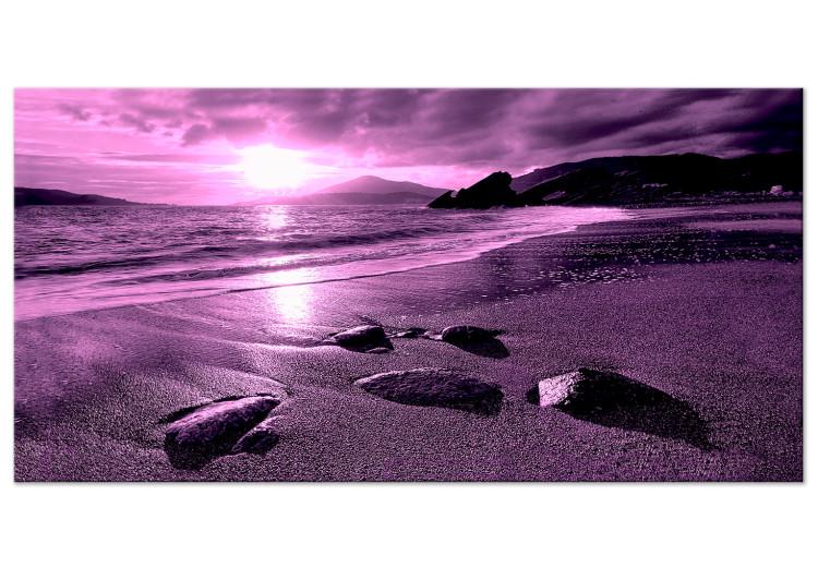 Canvas Enchanted Ocean (1 Part) Narrow Violet