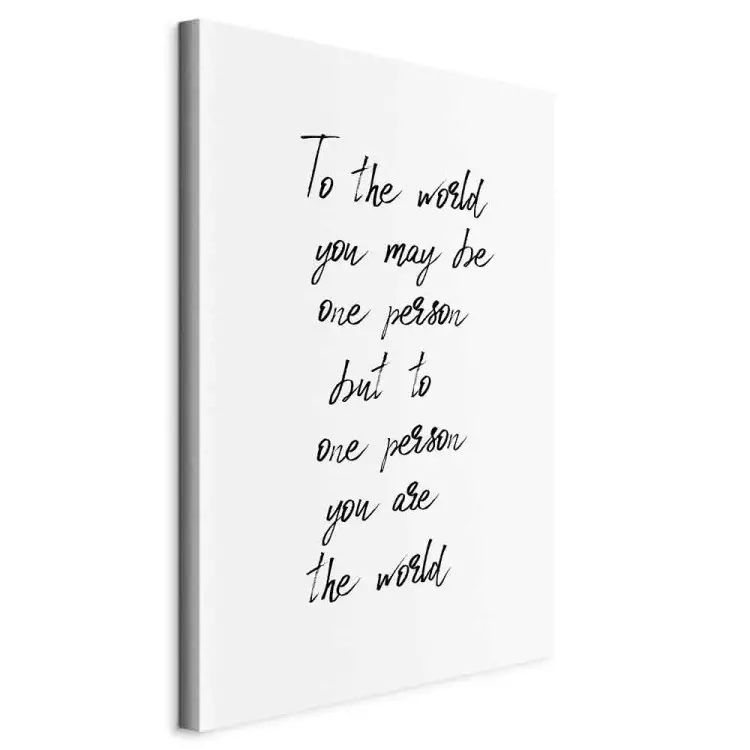 You're My World (1 Part) Vertical