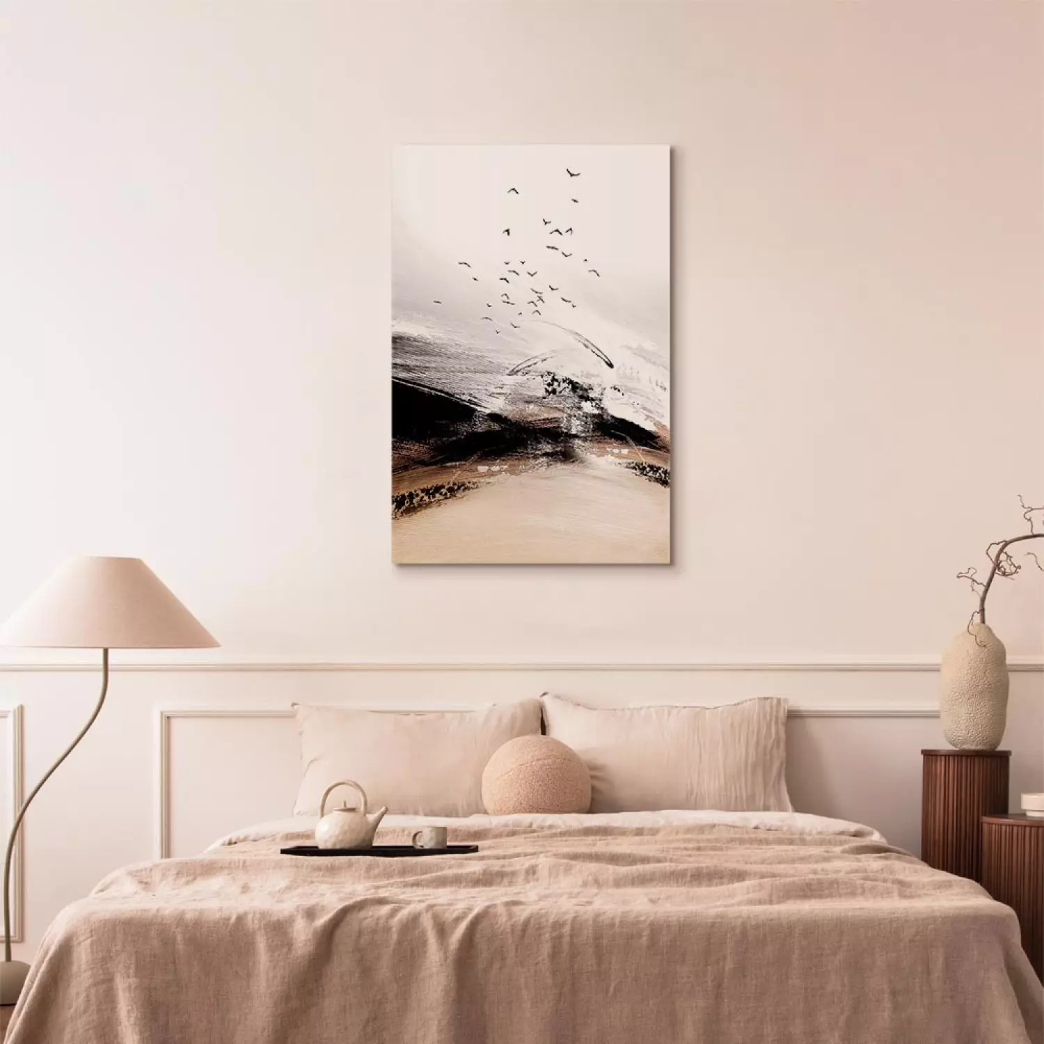 Canvas Art Print Edge of the Forest Vertical