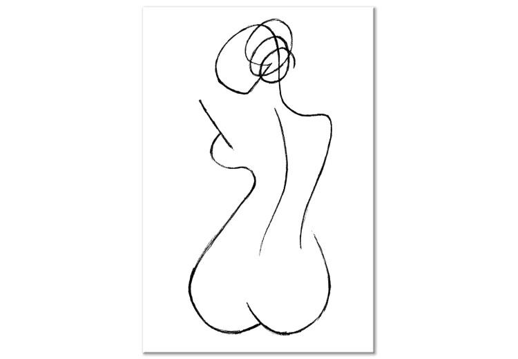 Canvas Female Shapes (1 Part) Vertical