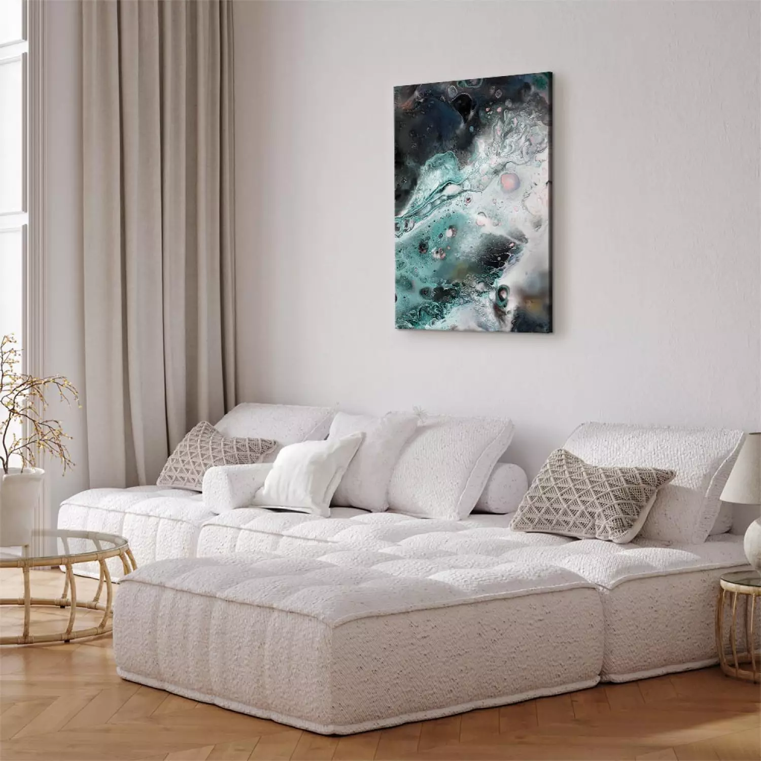 Canvas Art Print Sea Elements Vertical