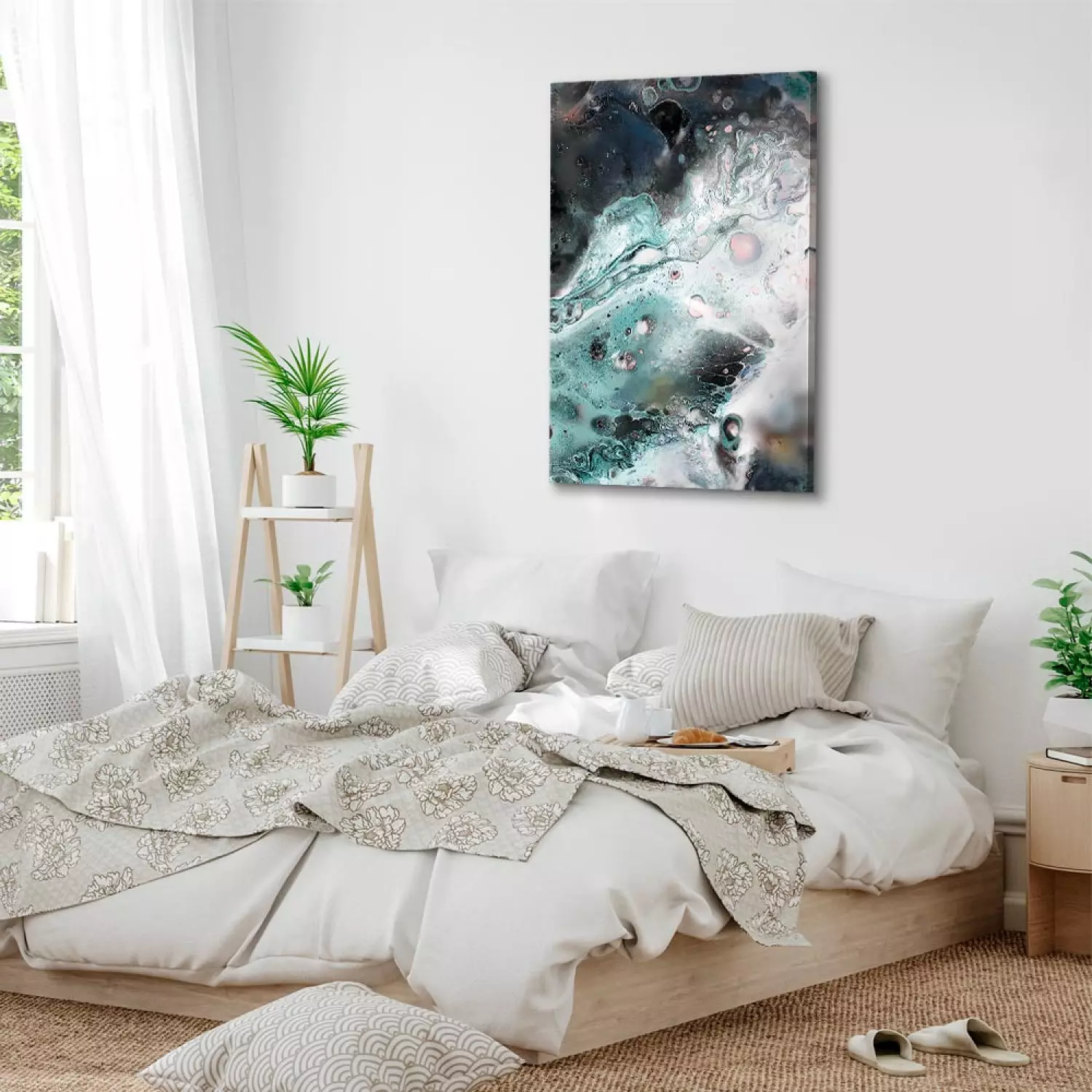 Canvas Art Print Sea Elements Vertical