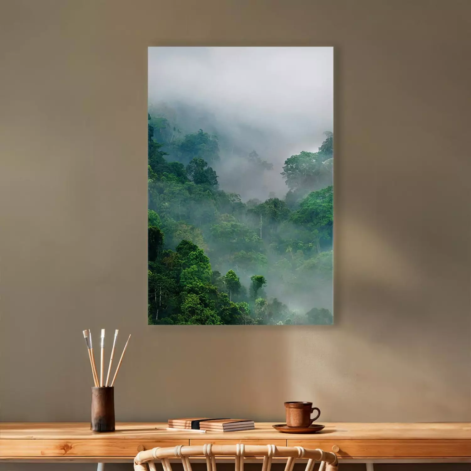 Canvas Art Print Exotic Adventure Vertical