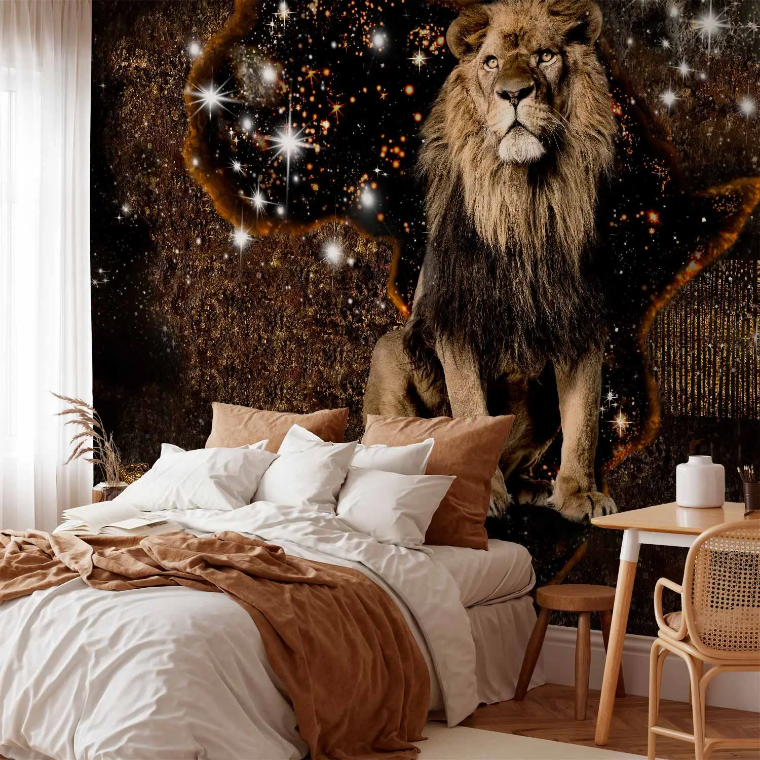 lion wallpaper for walls