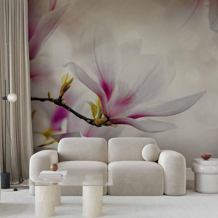 Wall Mural Subtle Magnolias - Third Variant