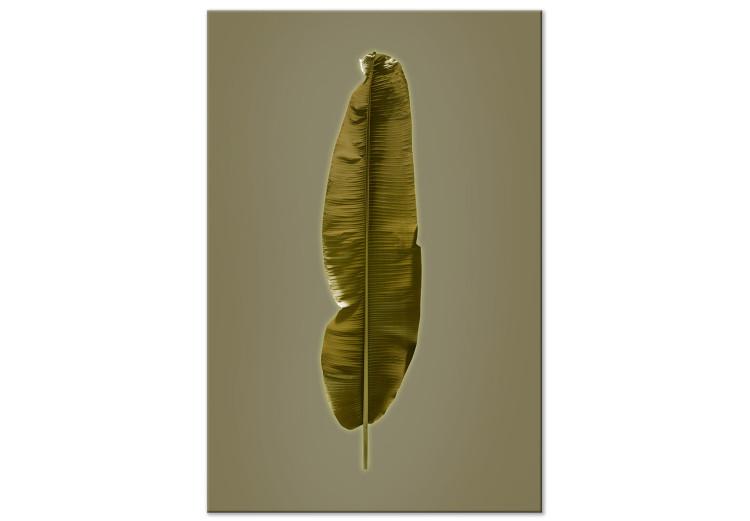 Canvas Exotic Leaf (1 Part) Vertical